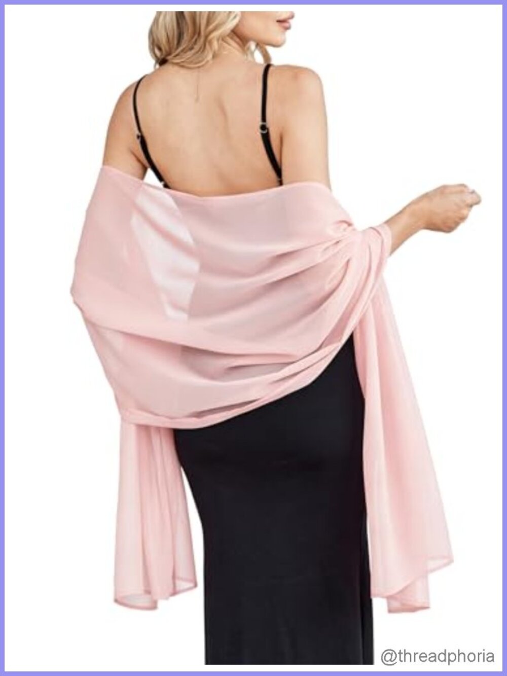 Women's Chiffon Shawl Wrap Lightweight Sheer Scarf Pashmina